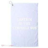 Captain Of The Struggle Bus Funny Sarcastic Family  Golf Towel thumb 0