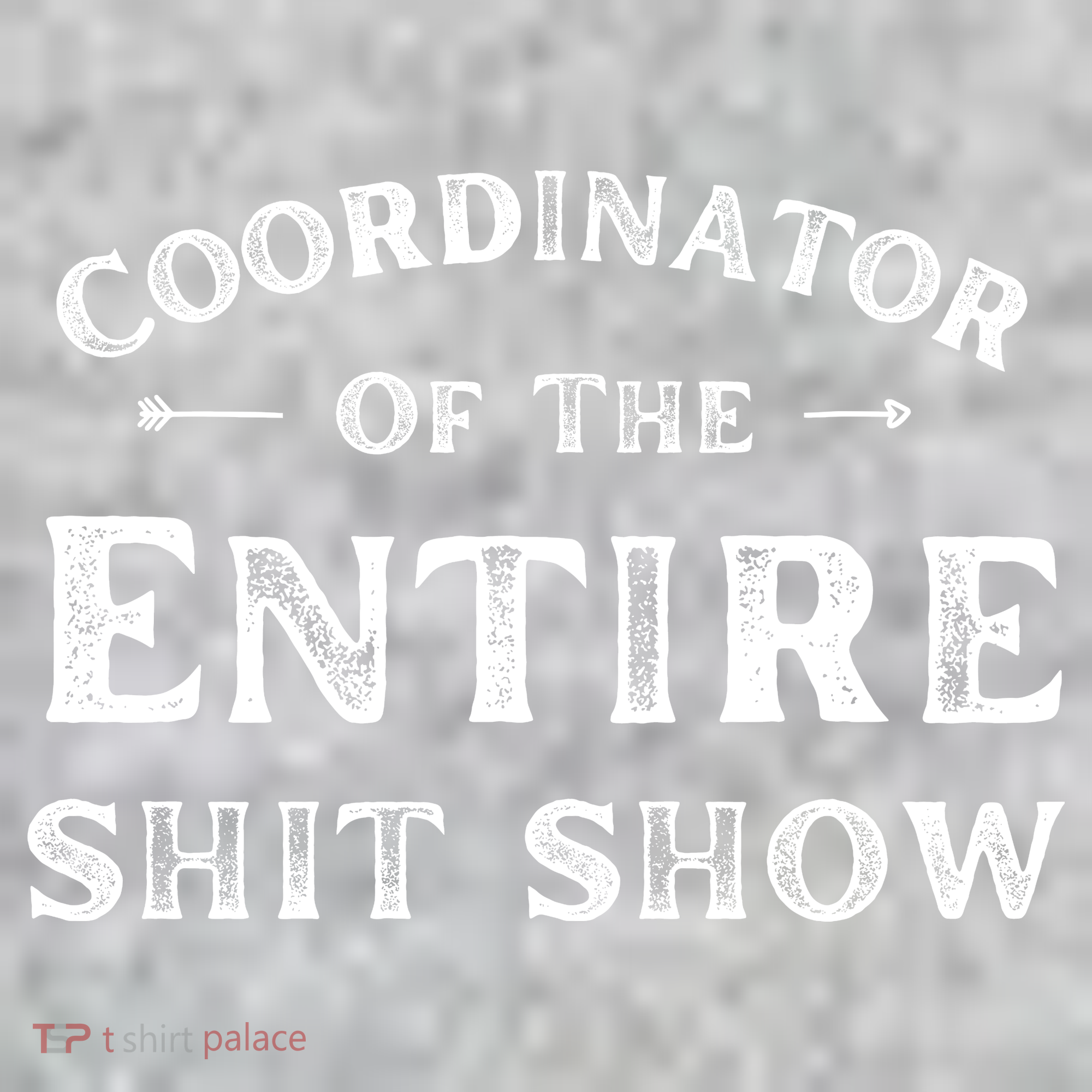 Coordinator Of The Entire Shit Show Funny Saying Sarcastic The Baniff Cuffed Pom Beanie