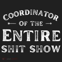 Coordinator Of The Entire Shit Show Funny Saying Sarcastic 11oz C Handle Ceramic Mug thumb 5
