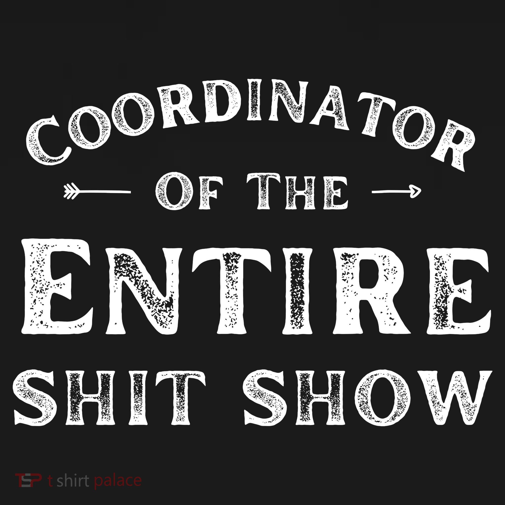 Coordinator Of The Entire Shit Show Funny Saying Sarcastic Ornament