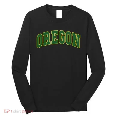 Co. Oregon Throwback Design Classic Long Sleeve Shirt
