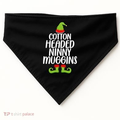 Cotton Headed Ninny Muggins USA-Made Doggie Bandana