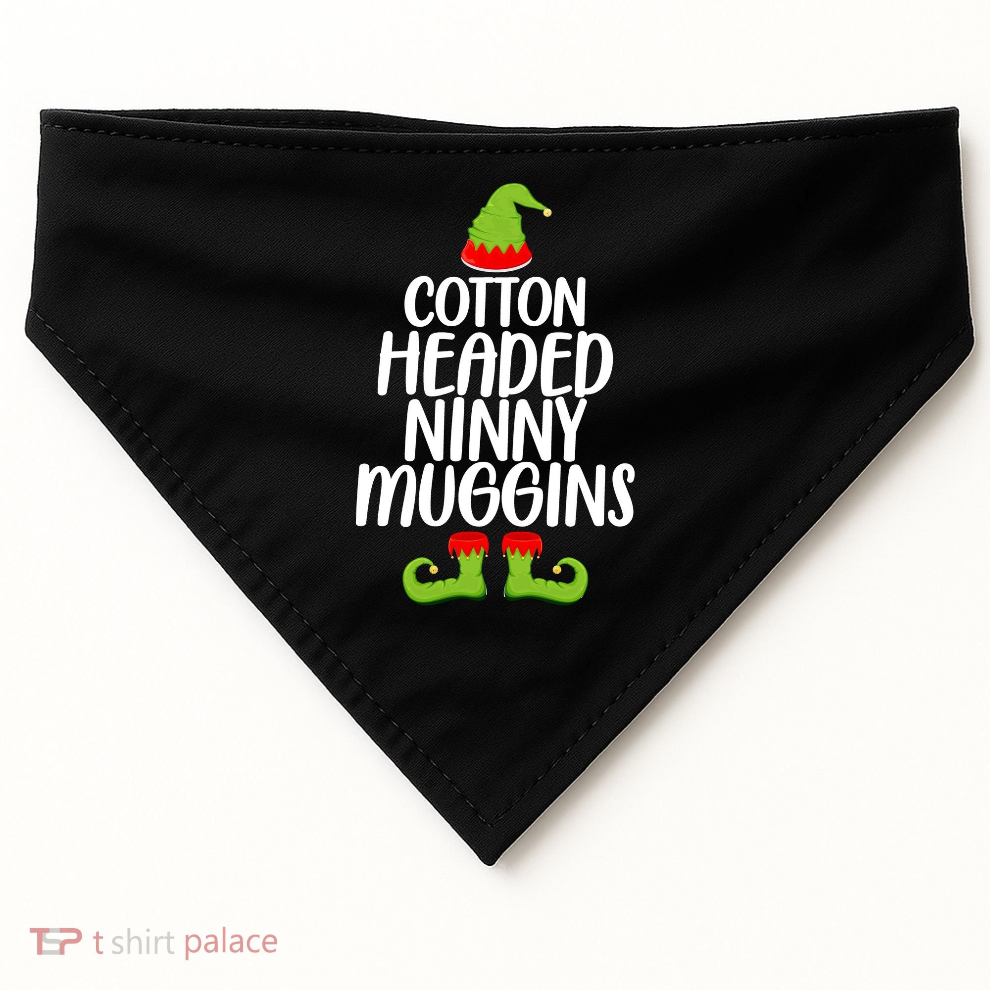 Cotton Headed Ninny Muggins USA-Made Doggie Bandana
