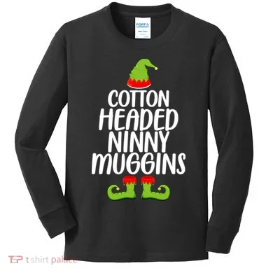 Cotton Headed Ninny Muggins Kids Long Sleeve Shirt