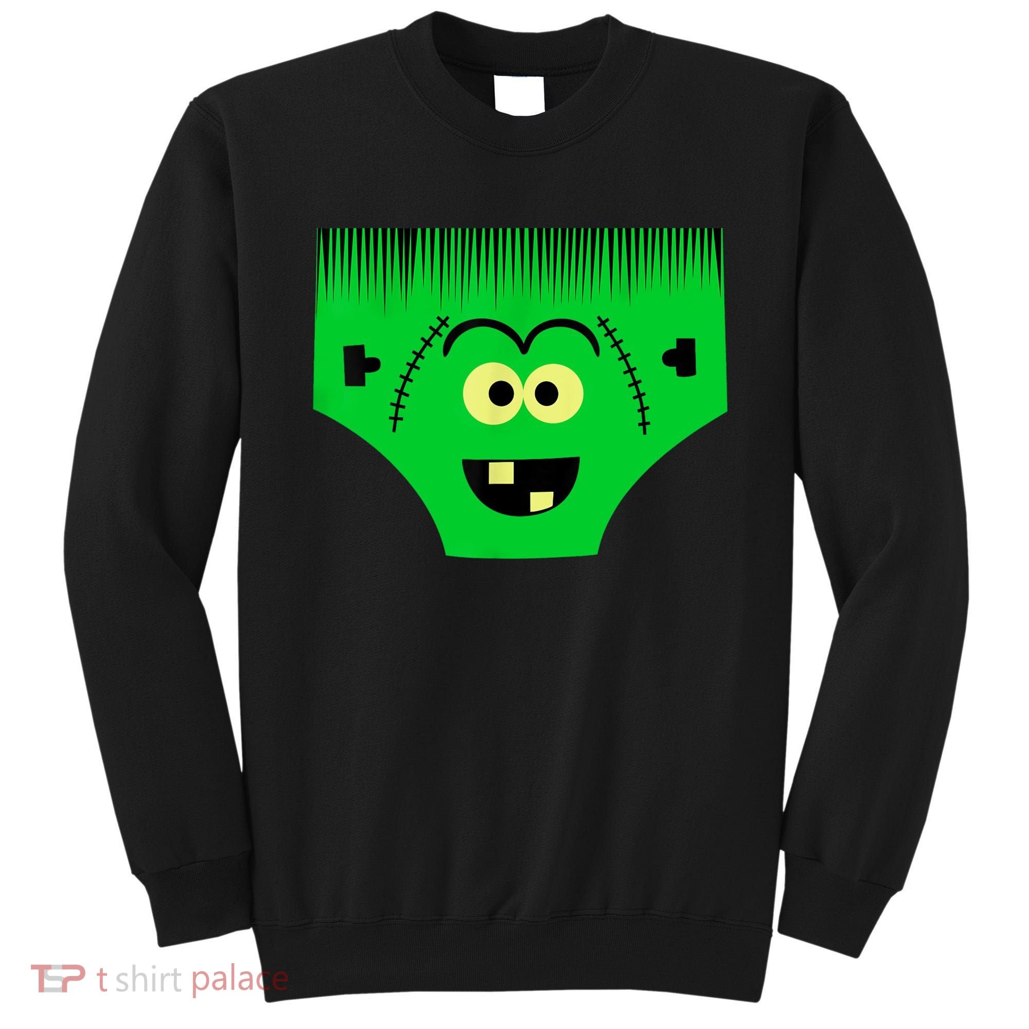 Creepy Of Underwear Face Halloween Costume Sweatshirt