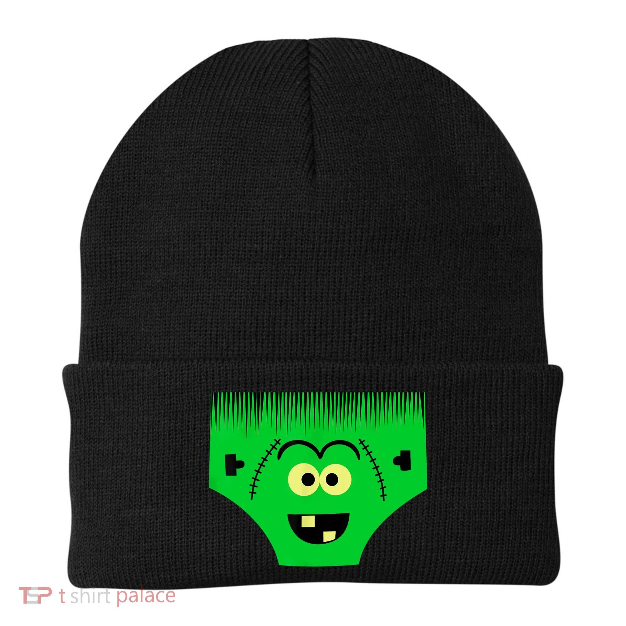 Creepy Of Underwear Face Halloween Costume Beanie