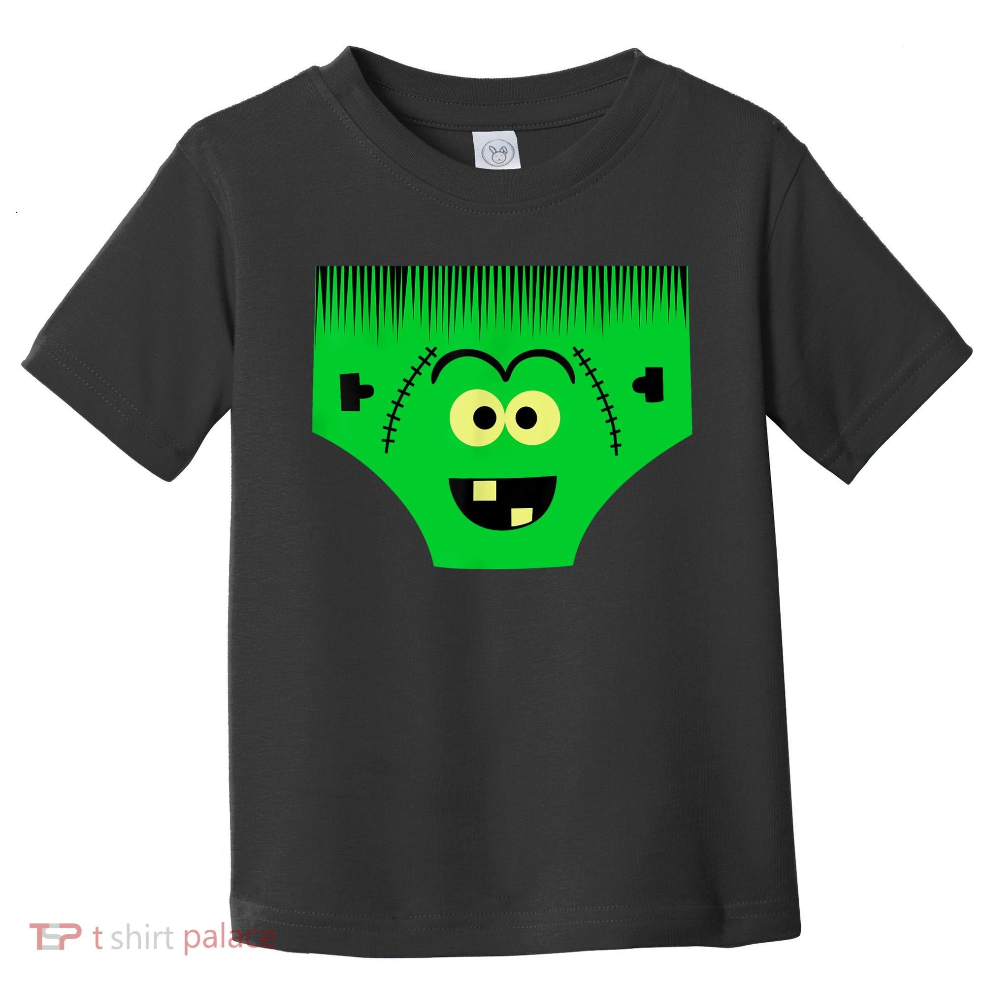 Creepy Of Underwear Face Halloween Costume Toddler T-Shirt