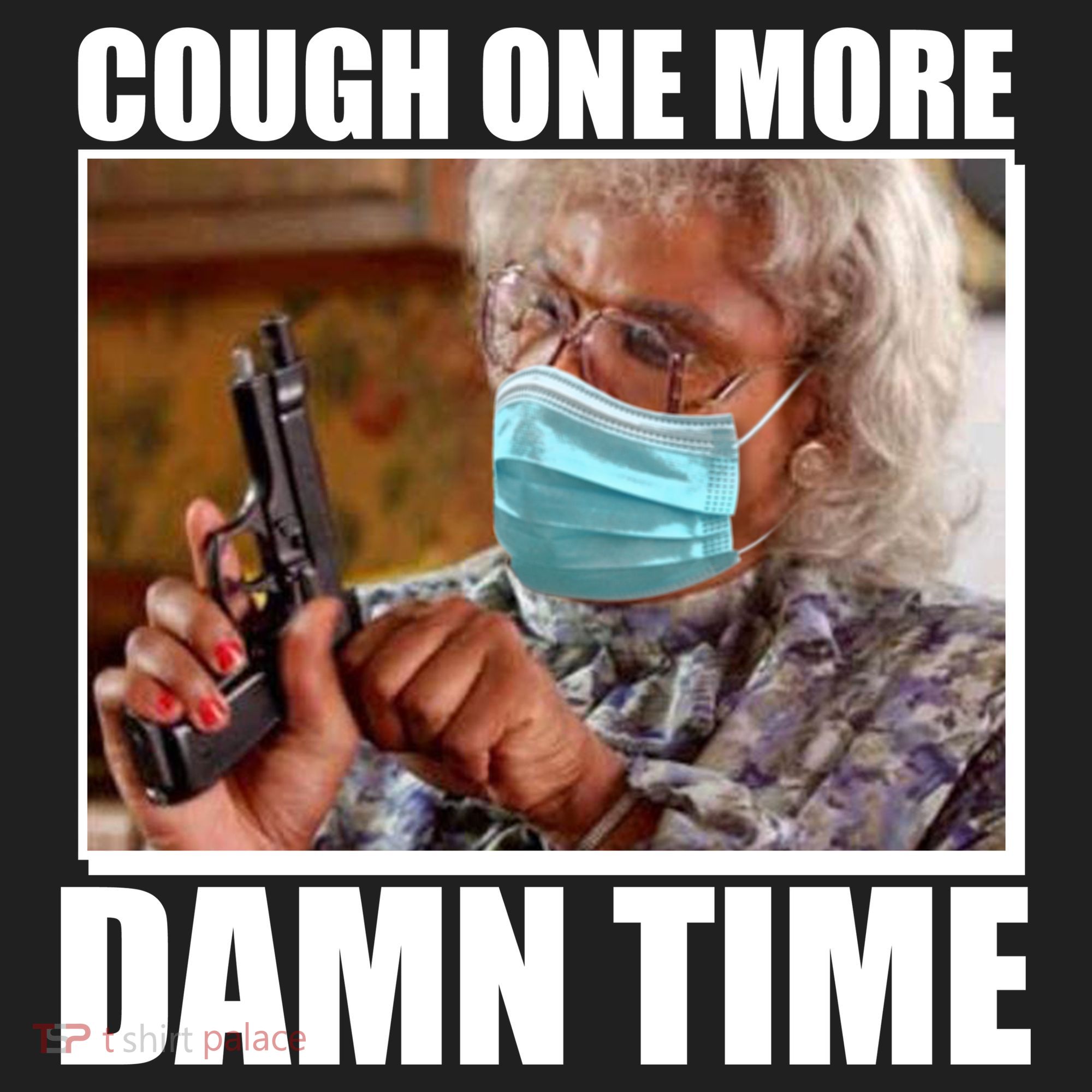 Cough One More Damn Time Golf Towel