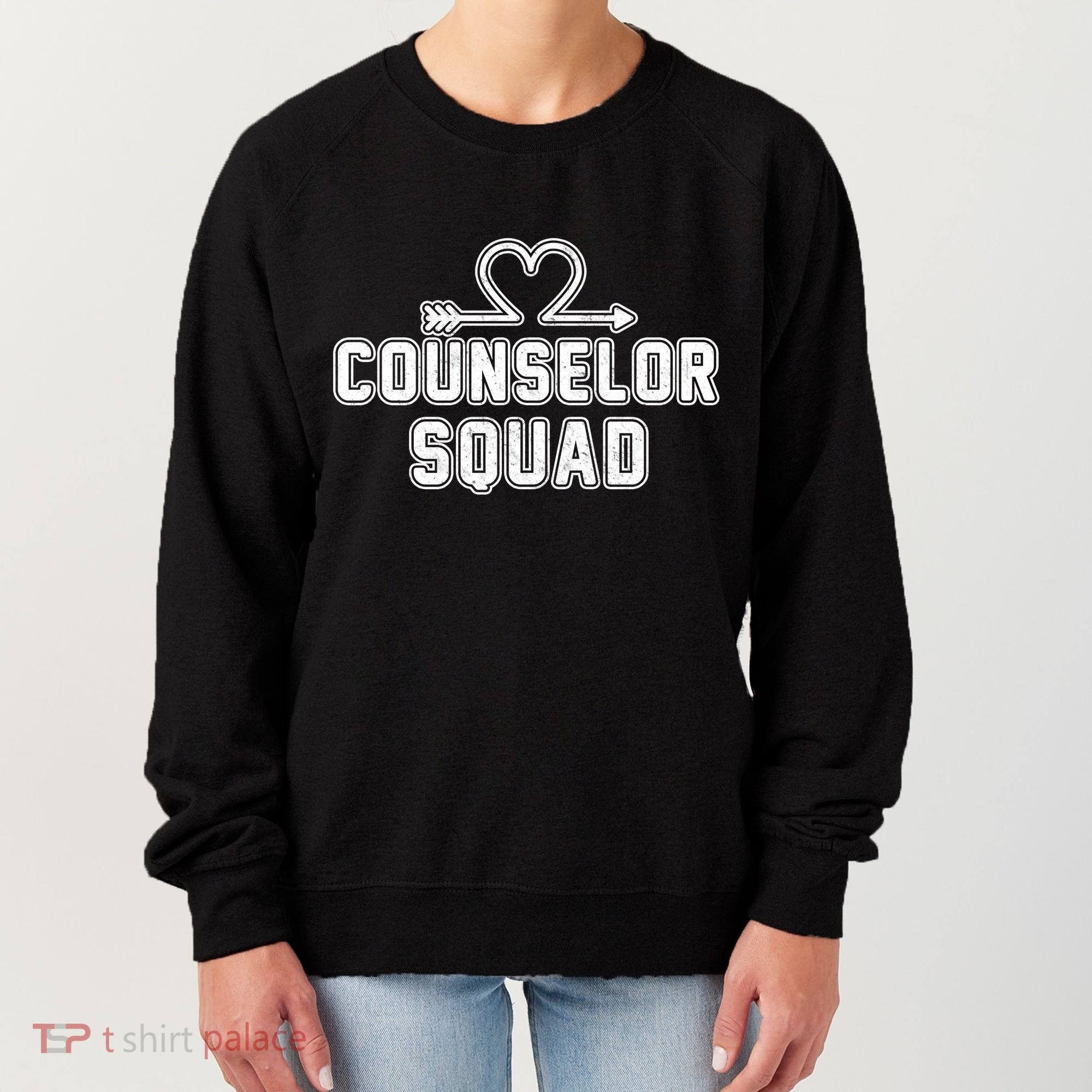 Counselor Squad Heart Women's Sweatshirt