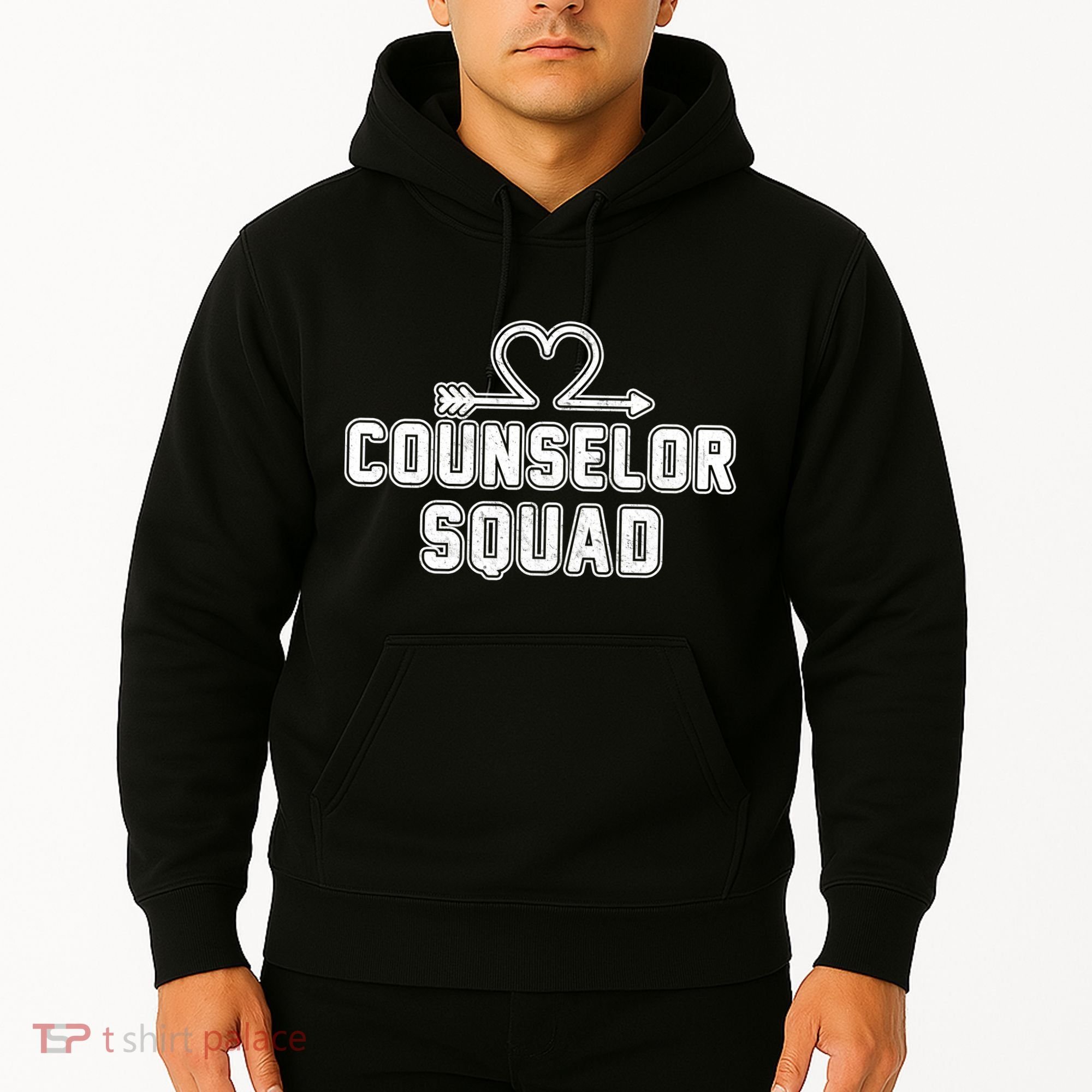 Counselor Squad Heart Hoodie