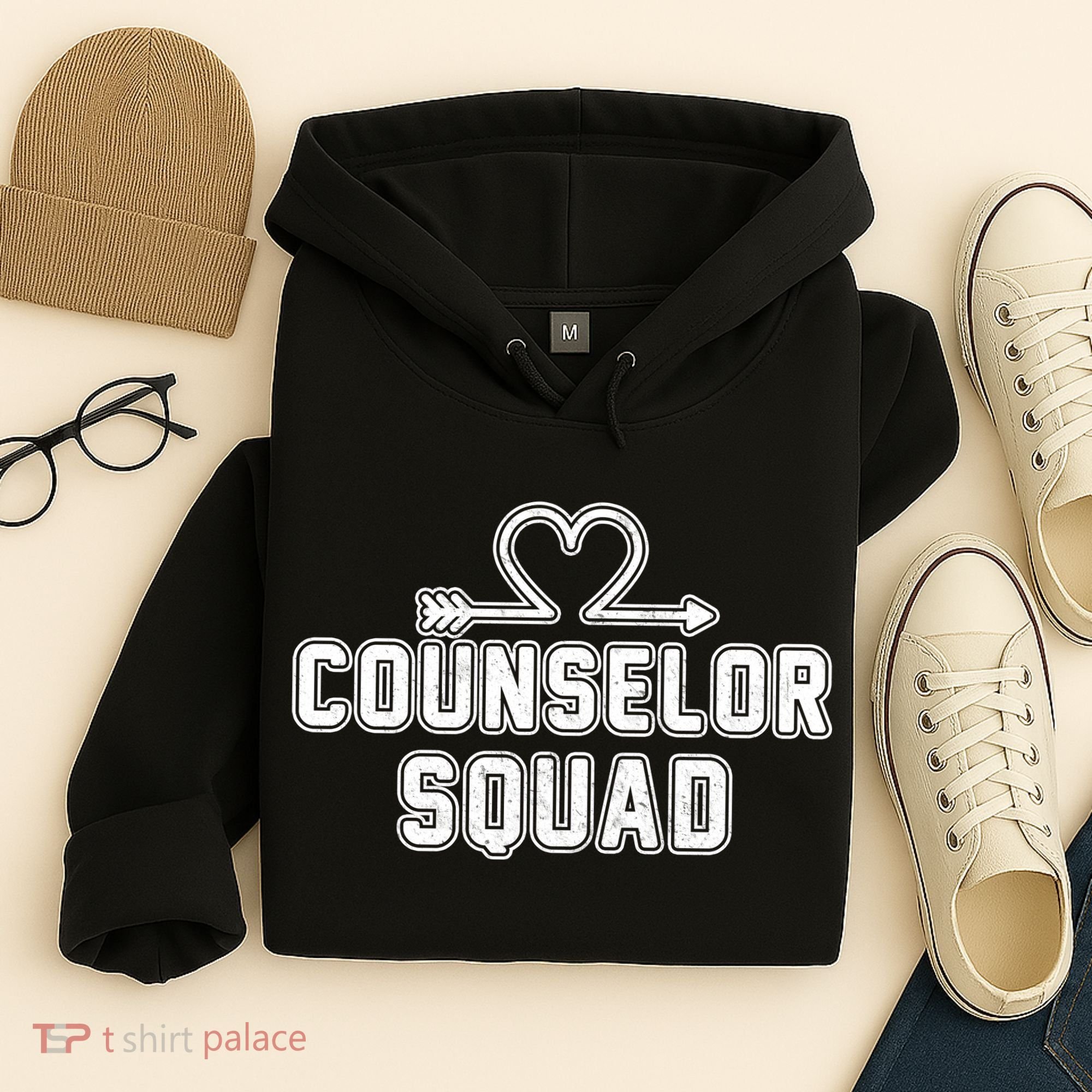 Counselor Squad Heart Hoodie