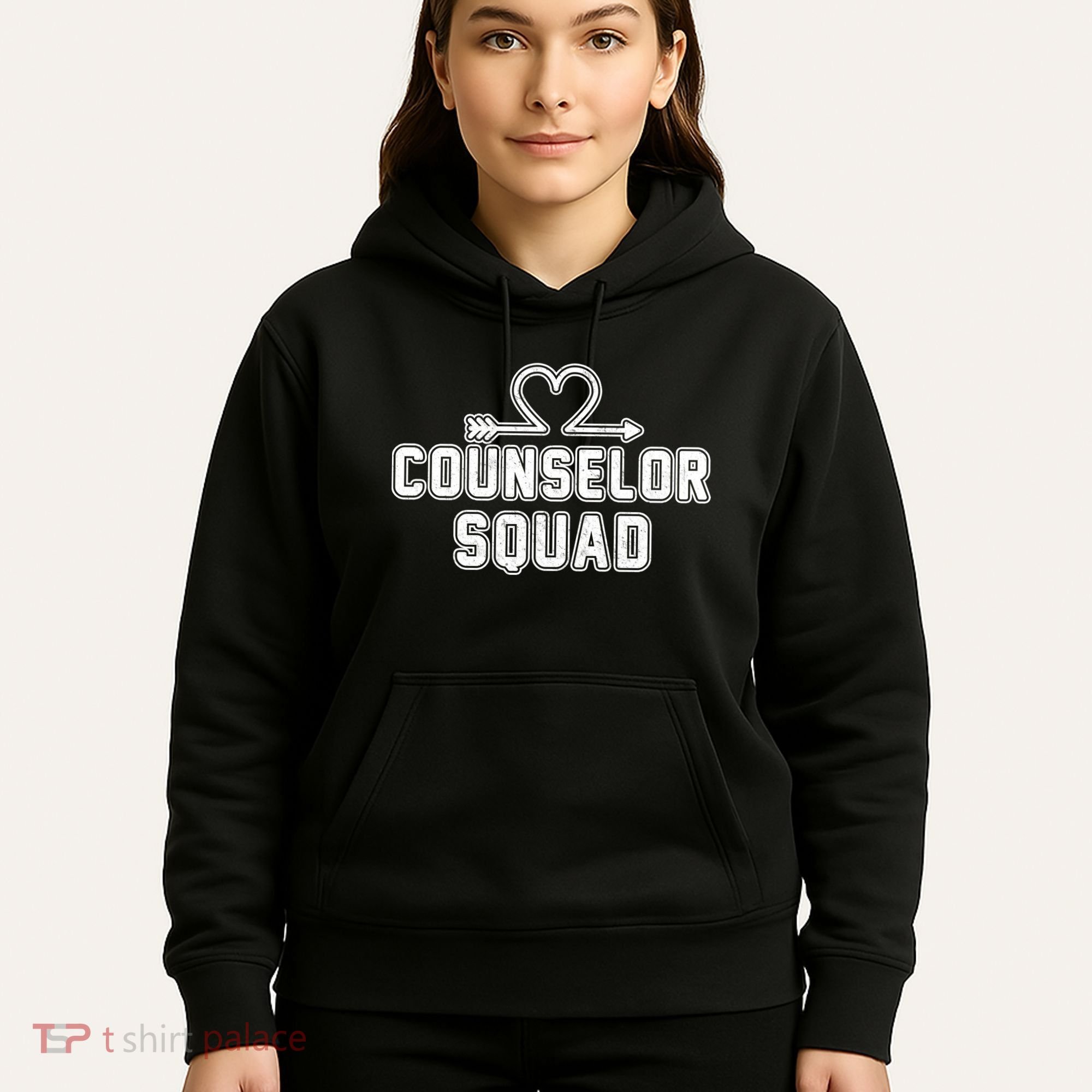 Counselor Squad Heart Hoodie
