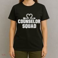 Counselor Squad Heart T-Shirt thumb 4