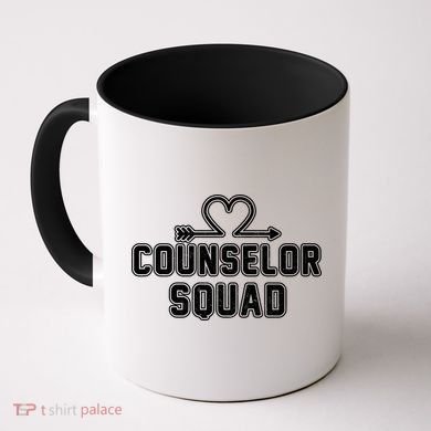 Counselor Squad Heart Coffee Mug