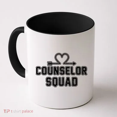 Counselor Squad Heart Coffee Mug