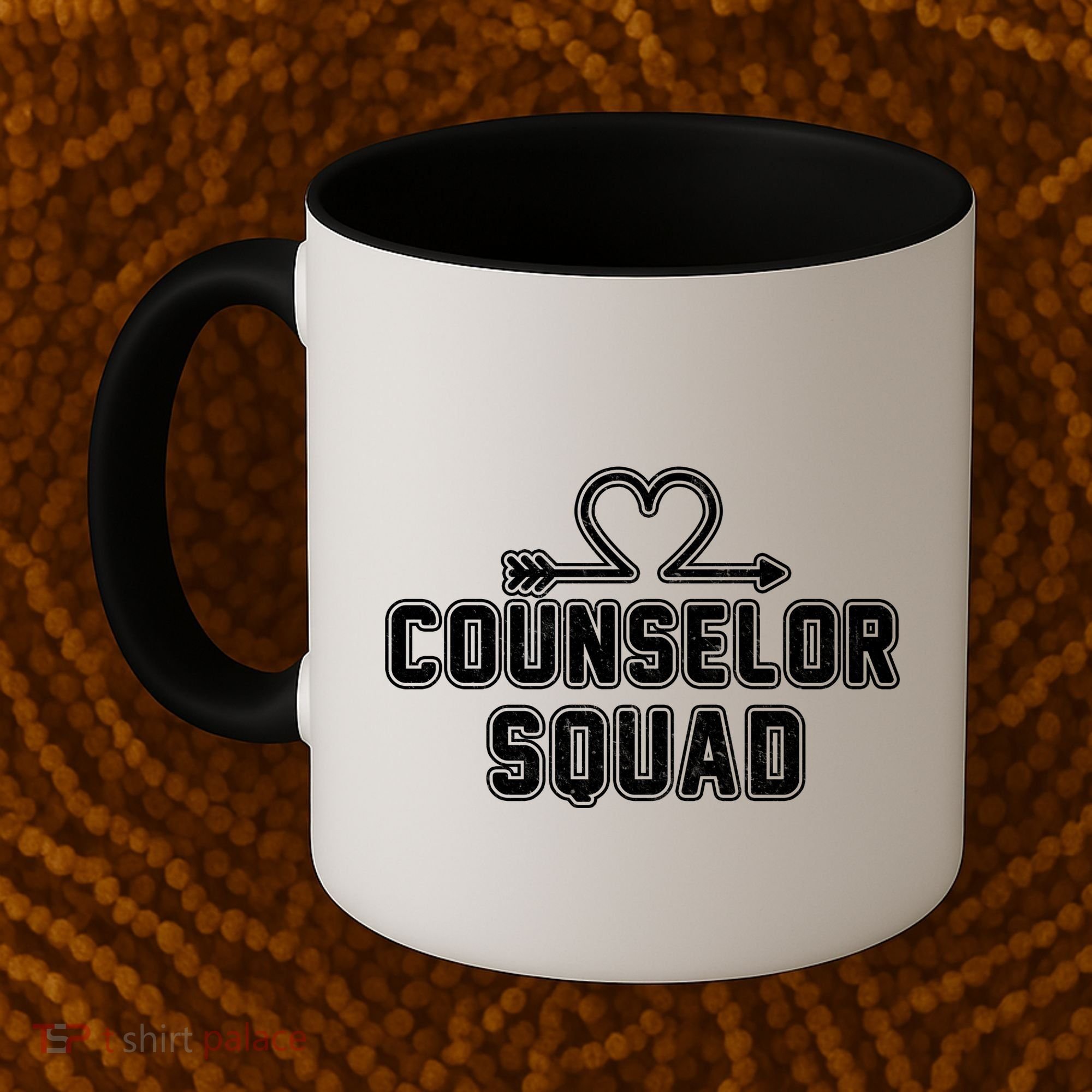 Counselor Squad Heart Coffee Mug