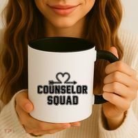Counselor Squad Heart Coffee Mug thumb 3