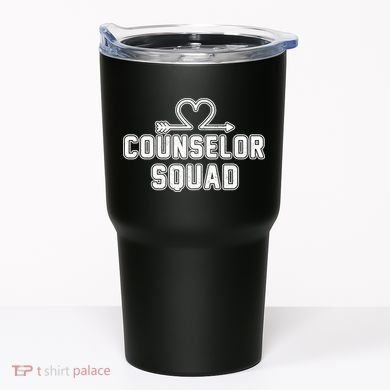 Counselor Squad Heart Tumbler