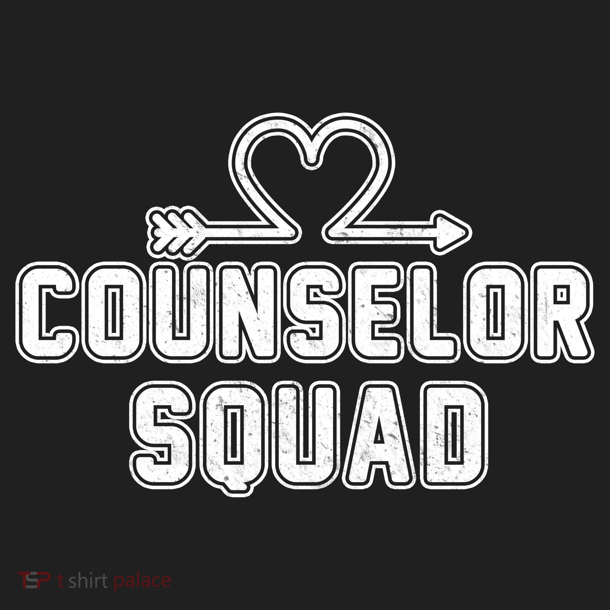 Counselor Squad Heart Hat