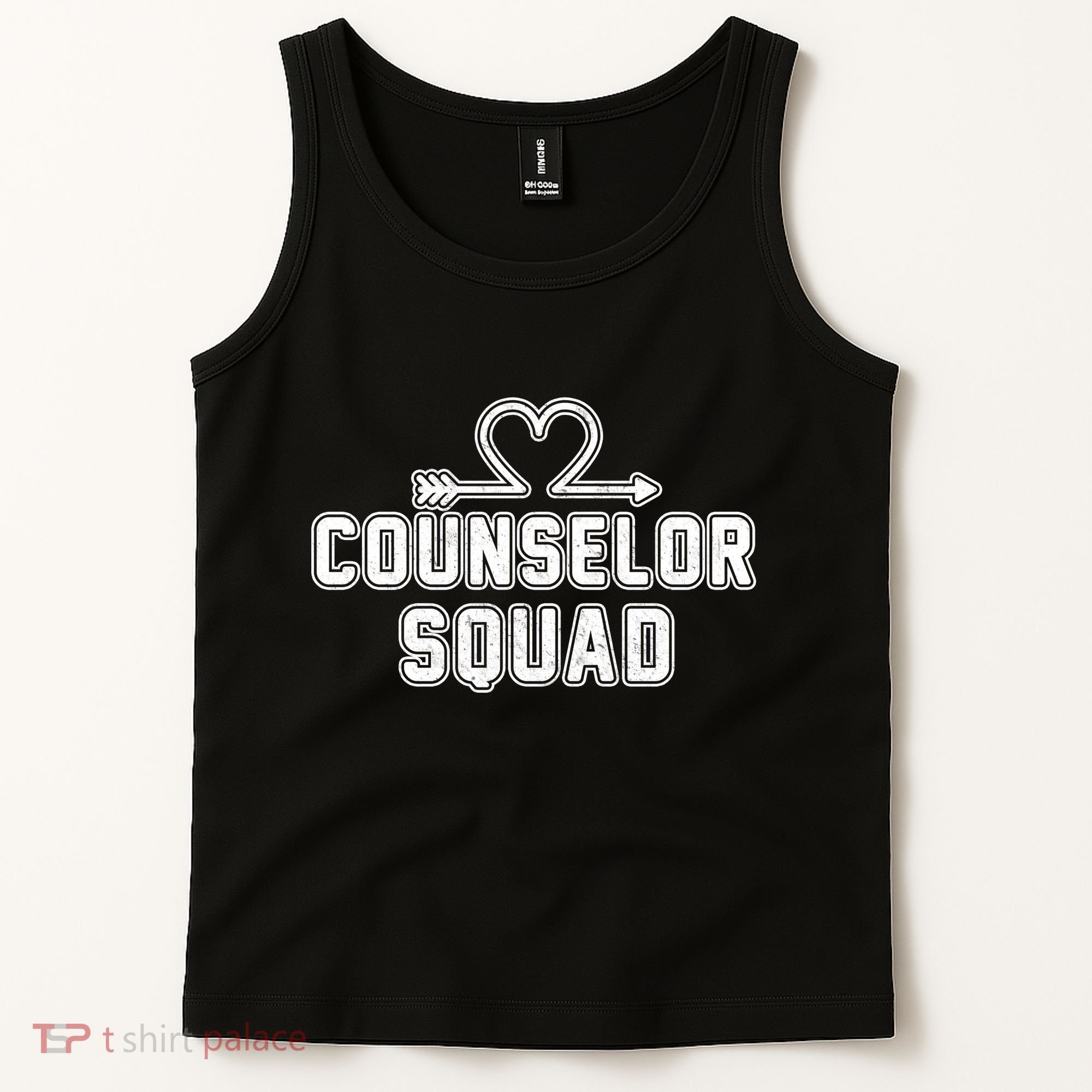 Counselor Squad Heart Tank Top