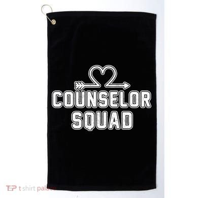 Counselor Squad Heart Golf Towel