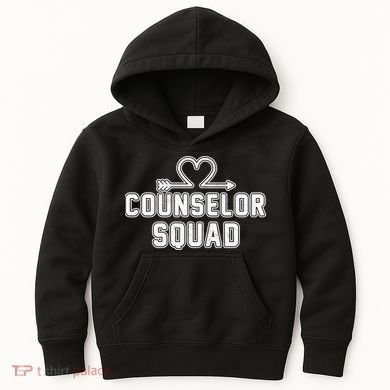 Counselor Squad Heart Kids Hoodie