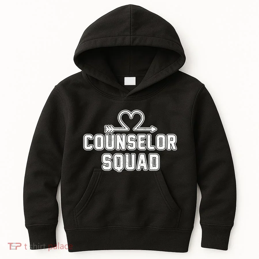 Counselor Squad Heart Kids Hoodie