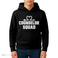Counselor Squad Heart Kids Hoodie thumb 4