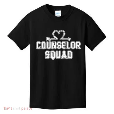 Counselor Squad Heart Kids T-Shirt