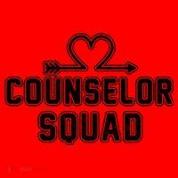 Counselor Squad Heart Santa Hat thumb 1