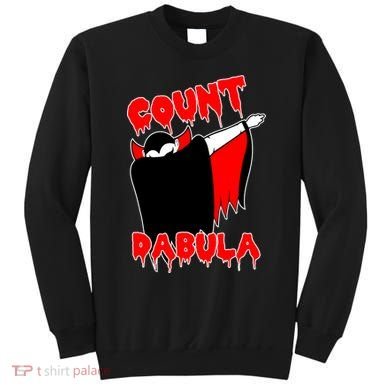 Count Dabula Bloody Vampire Halloween Sweatshirt