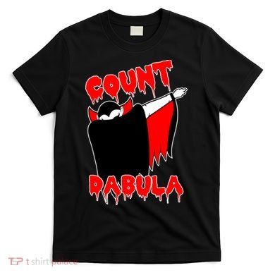 Count Dabula Bloody Vampire Halloween T-Shirt