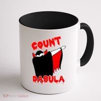 Count Dabula Bloody Vampire Halloween Coffee Mug thumb 1