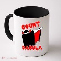 Count Dabula Bloody Vampire Halloween Coffee Mug thumb 0