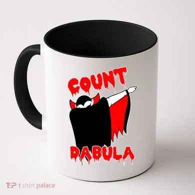 Count Dabula Bloody Vampire Halloween Coffee Mug