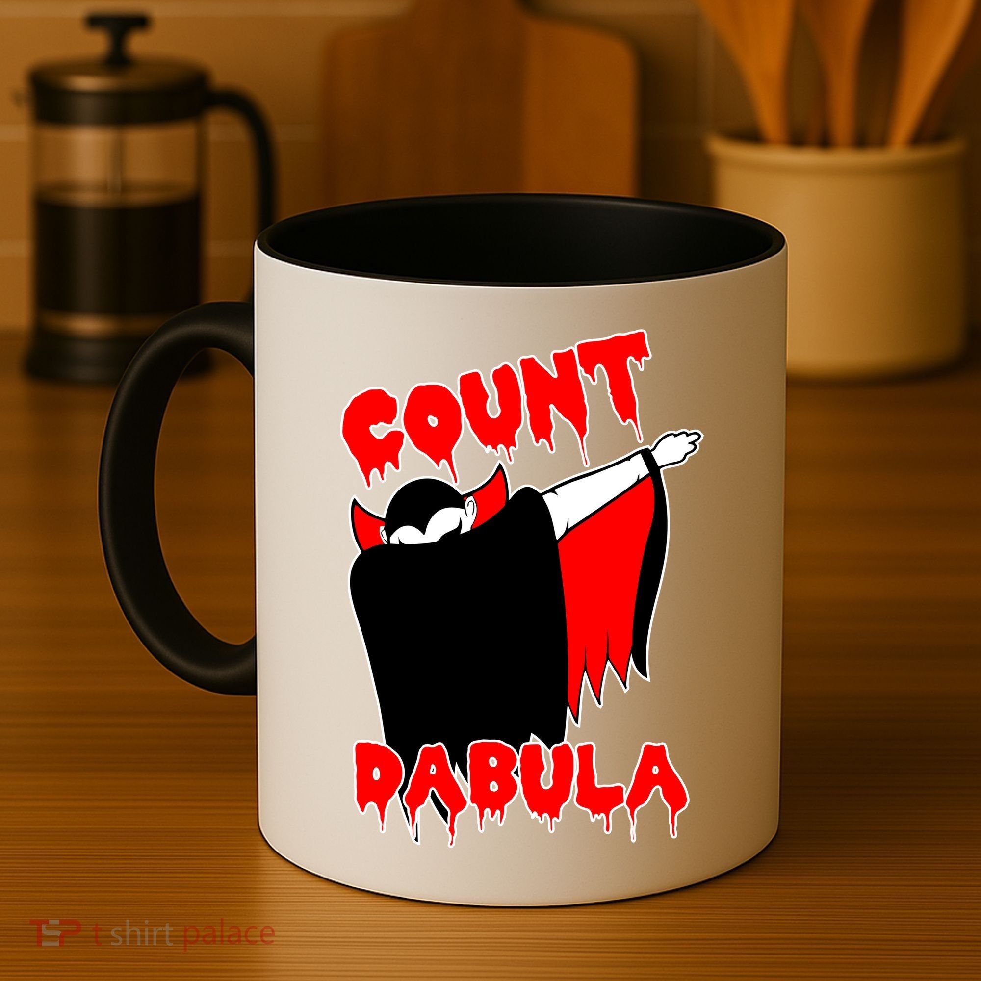 Count Dabula Bloody Vampire Halloween Coffee Mug