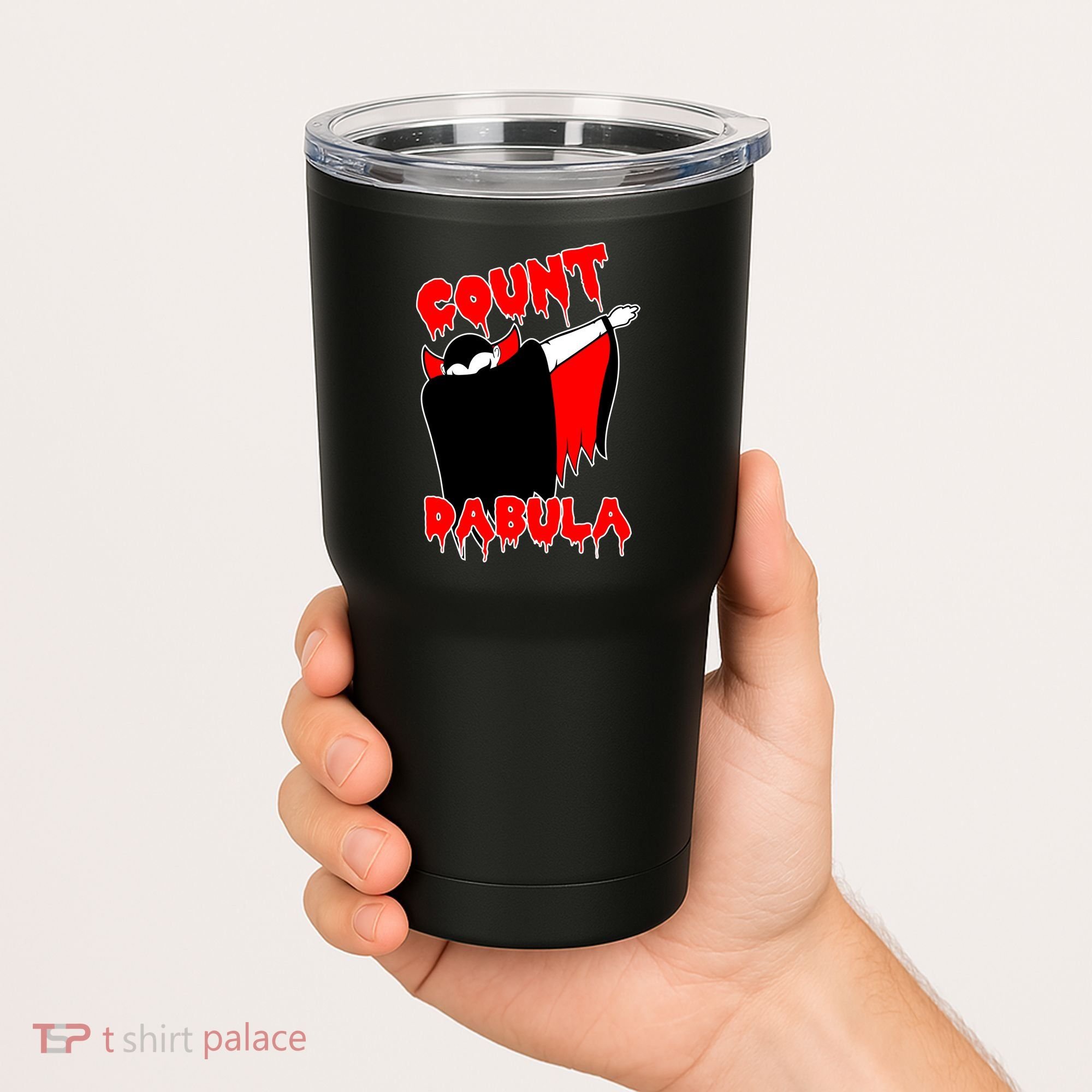 Count Dabula Bloody Vampire Halloween Tumbler