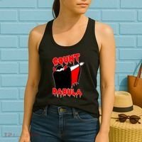Count Dabula Bloody Vampire Halloween Women's Tank Top thumb 2