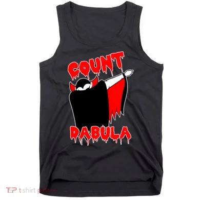 Count Dabula Bloody Vampire Halloween Tank Top