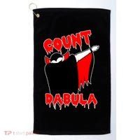 Count Dabula Bloody Vampire Halloween Golf Towel thumb 0