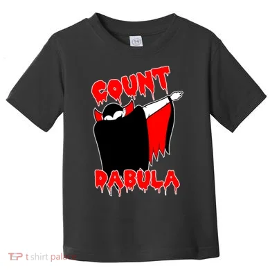 Count Dabula Bloody Vampire Halloween Toddler T-Shirt