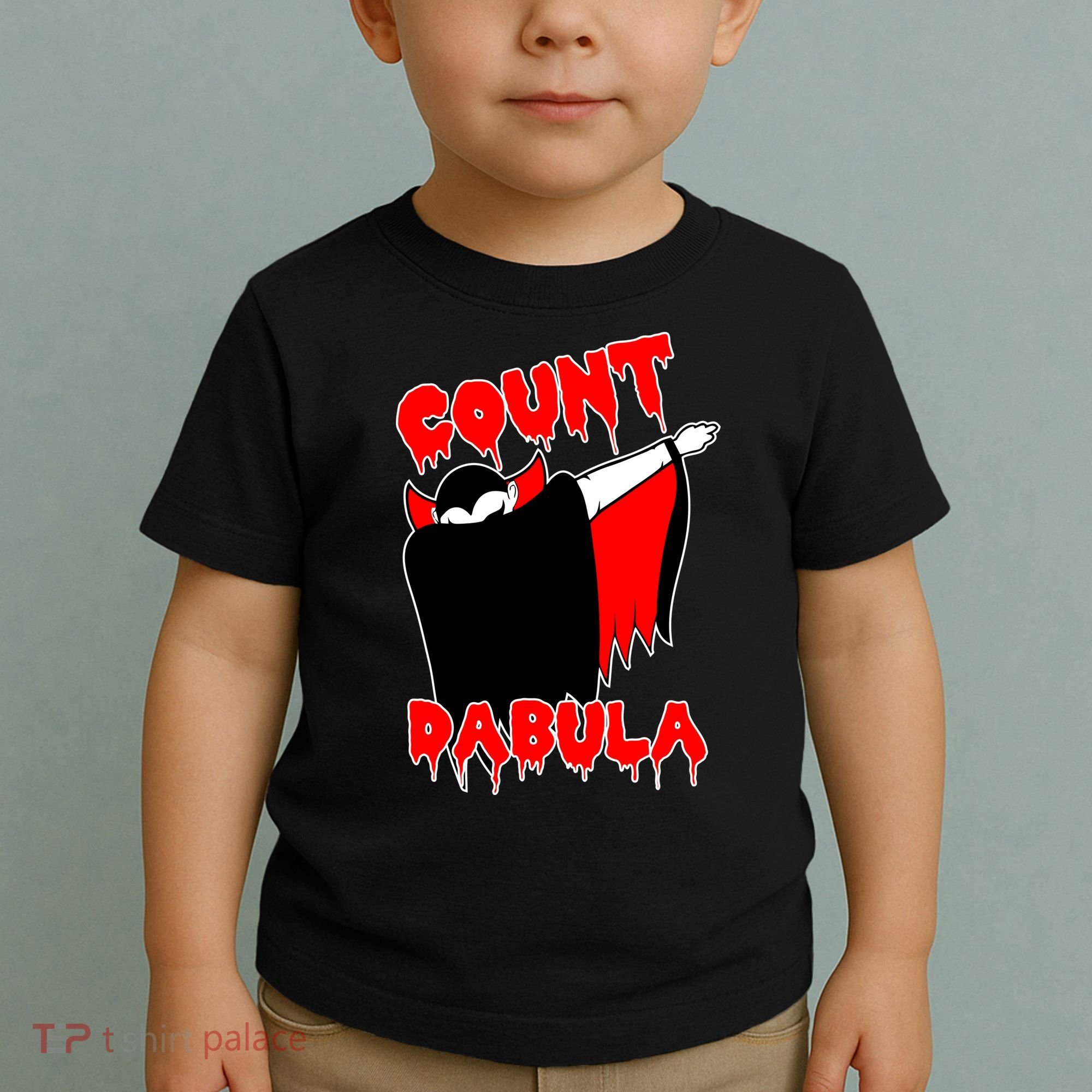 Count Dabula Bloody Vampire Halloween Toddler T-Shirt