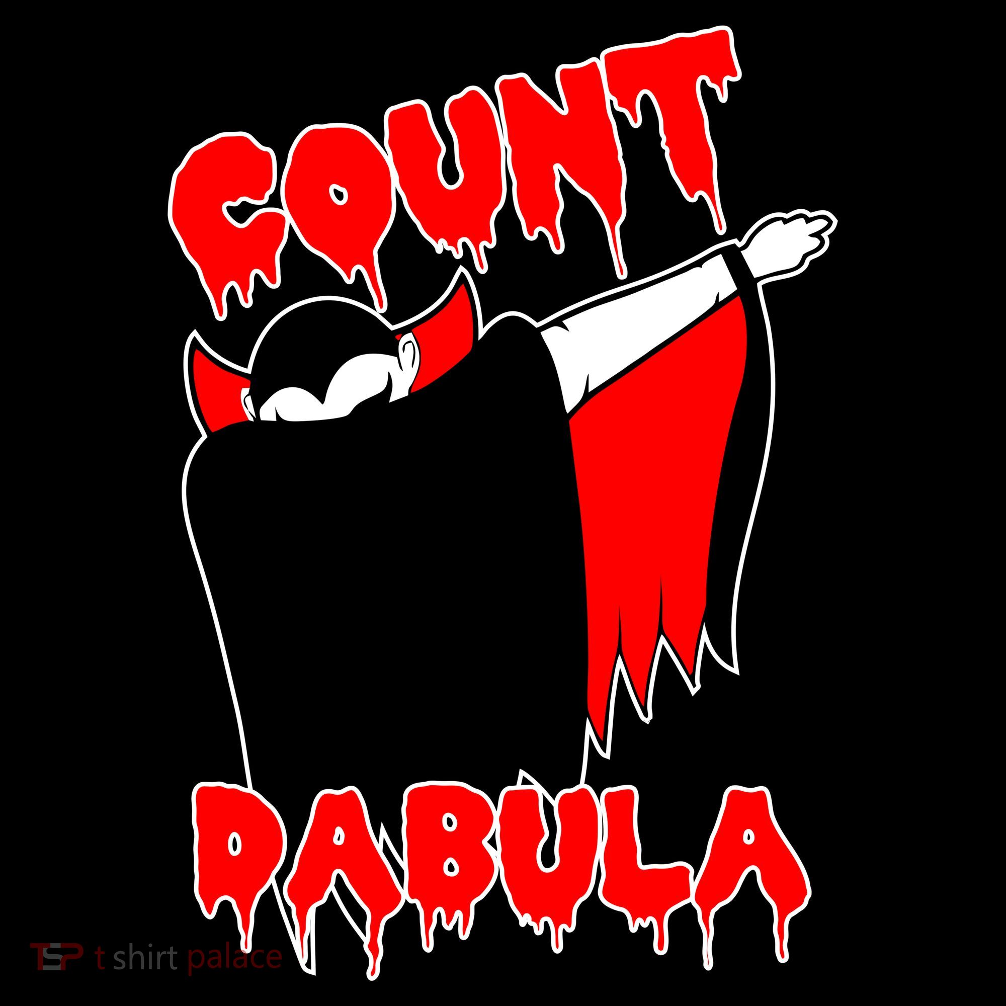 Count Dabula Bloody Vampire Halloween Visor