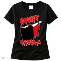 Count Dabula Bloody Vampire Halloween Women's T-Shirt thumb 0