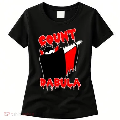 Count Dabula Bloody Vampire Halloween Women's T-Shirt
