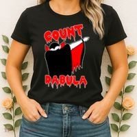 Count Dabula Bloody Vampire Halloween Women's T-Shirt thumb 2