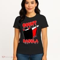 Count Dabula Bloody Vampire Halloween Women's T-Shirt thumb 4