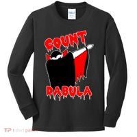 Count Dabula Bloody Vampire Halloween Kids Long Sleeve Shirt thumb 0
