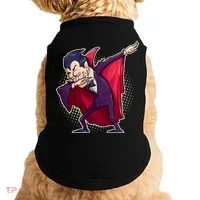 Count Dabula Dabbing Halloween Doggie Tank thumb 0