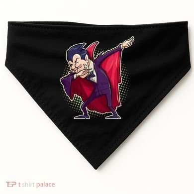Count Dabula Dabbing Halloween USA-Made Doggie Bandana